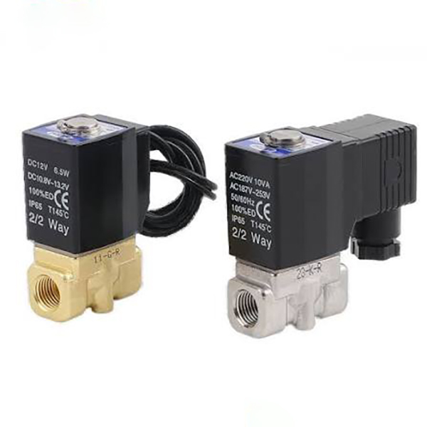 2/2-drogowy zawór elektromagnetyczny cieczy serii 2S (bezpośredniego działania + sterowany pilotem)