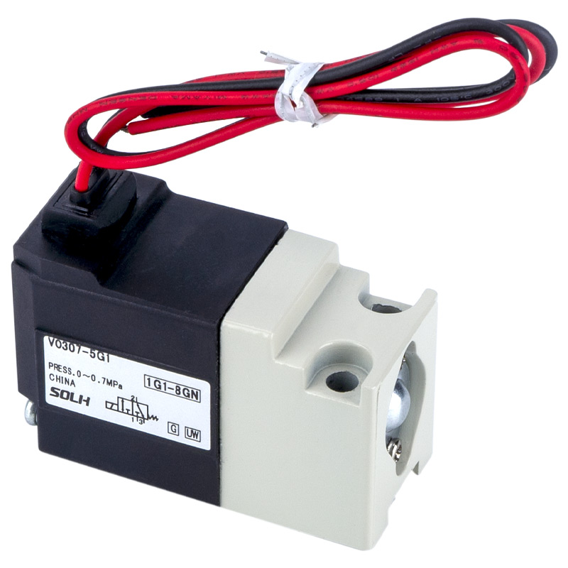 VO307 3-portowy zawór elektromagnetyczny/bezpośredni typ grzybkowy